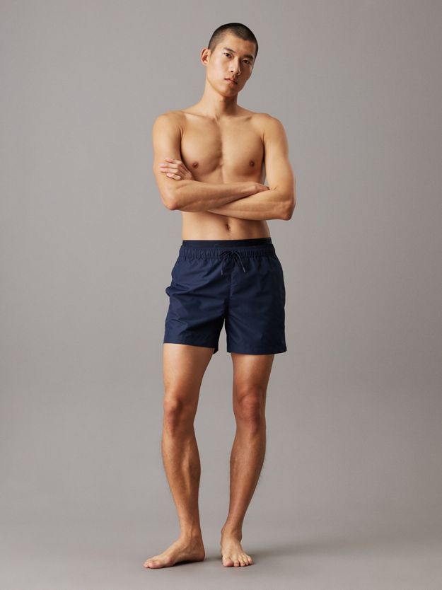 Double Waistband Swim Shorts - CK Meta Legacy