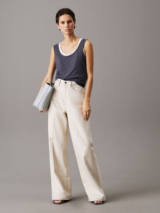 High Rise Wide Leg Jeans