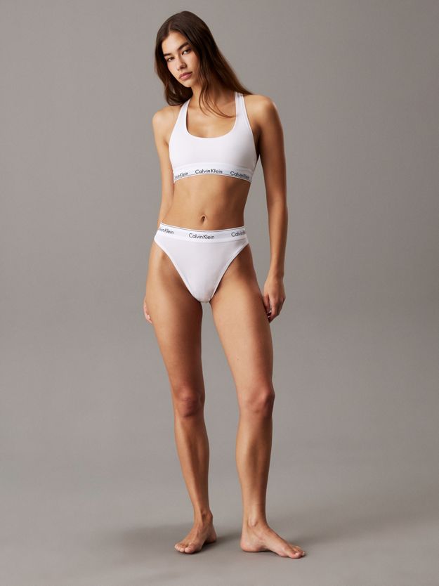 High Leg Tanga - Icon Cotton Modal