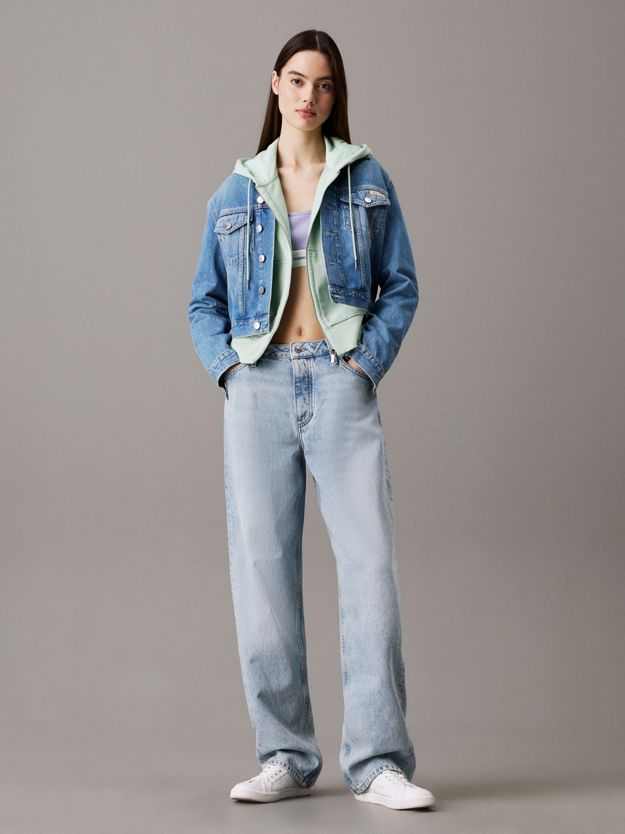 Cropped 90's Denim Jacket