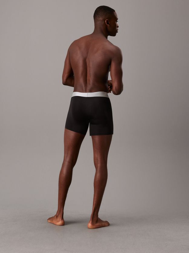 3 Pack Boxer Briefs - Steel Micro