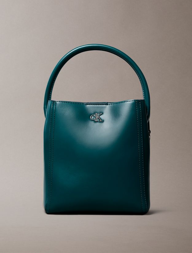 Monogram Logo Hardware Bucket Bag