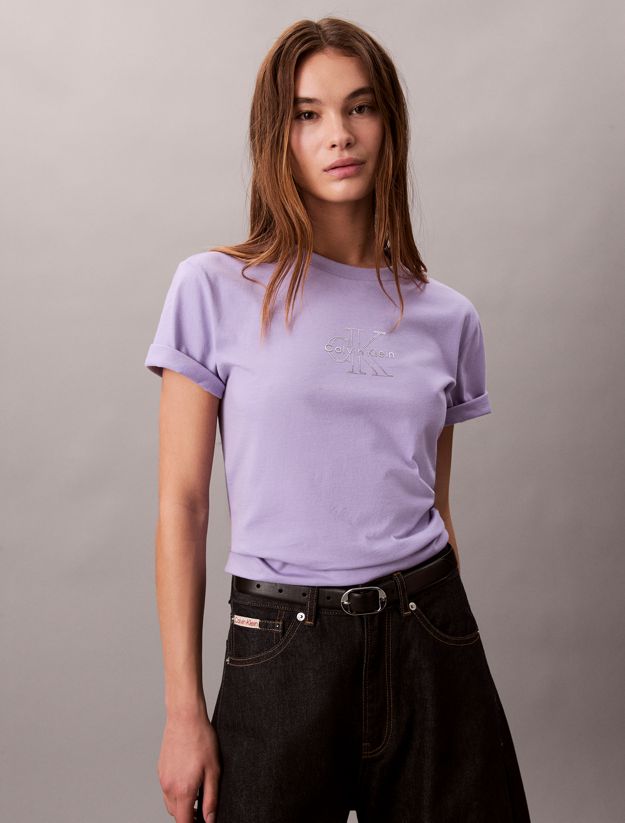 Glossy Metallic Logo T-shirt