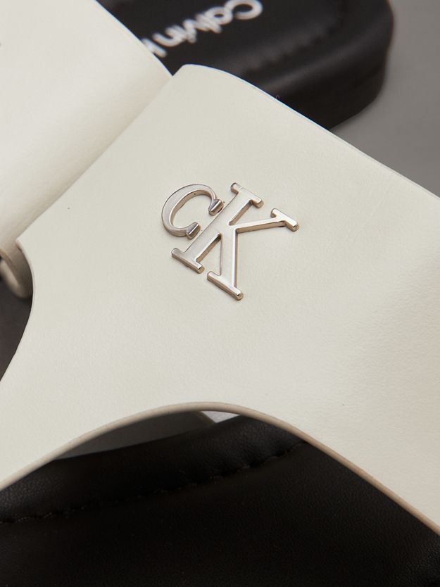 Faux Leather Sandals