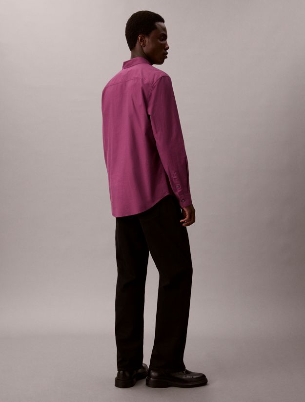 Solid Classic Oxford Button-Down Shirt