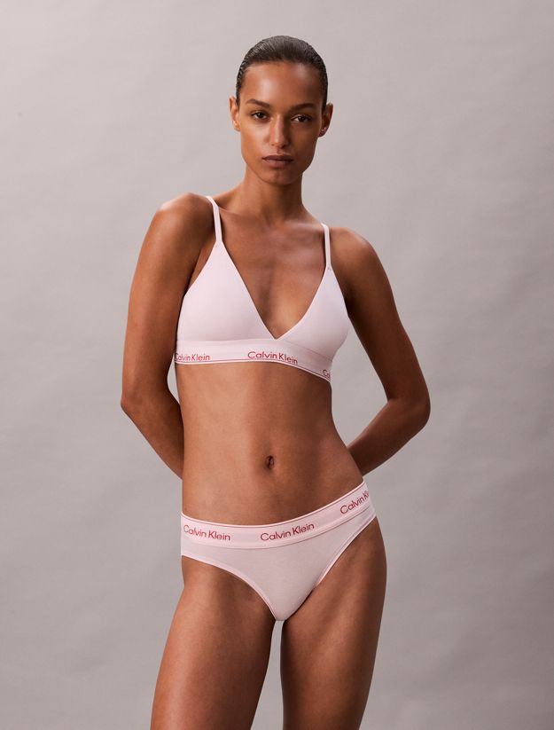 Lightly Lined Triangle Bralette - Icon Cotton Modal