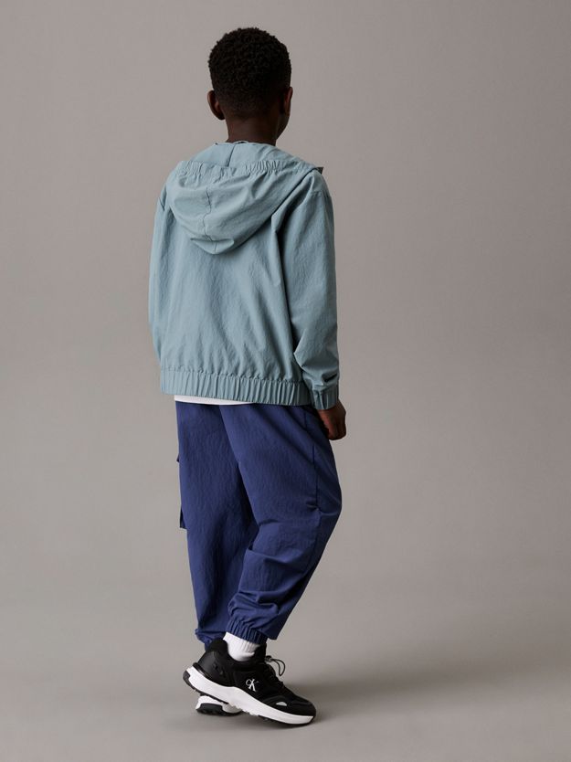 Crinkle Nylon Tracksuit Trousers