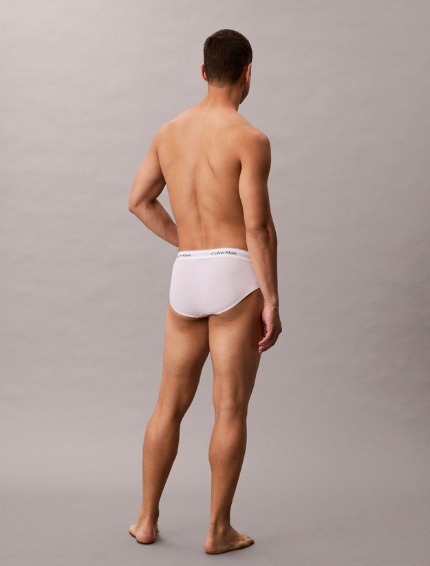 3 Pack Hip Briefs - Icon Cotton Stretch