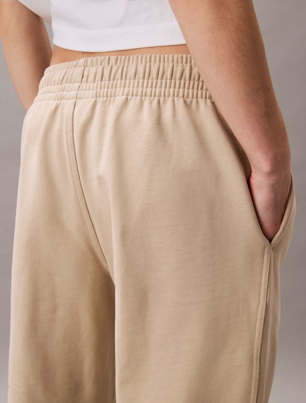 Cotton Terry Monogram Joggers