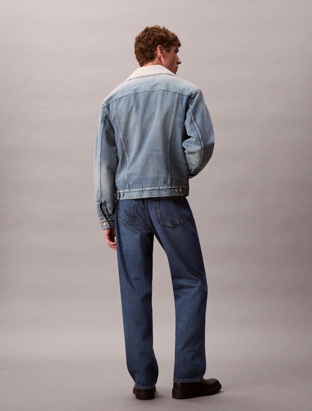 90's Sherpa Denim Jacket