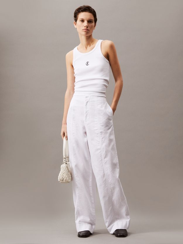 Soft Cotton Linen Trousers