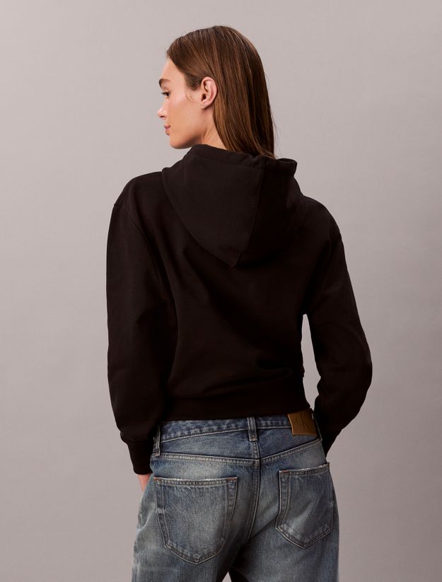 Cotton Terry Monogram Hoodie