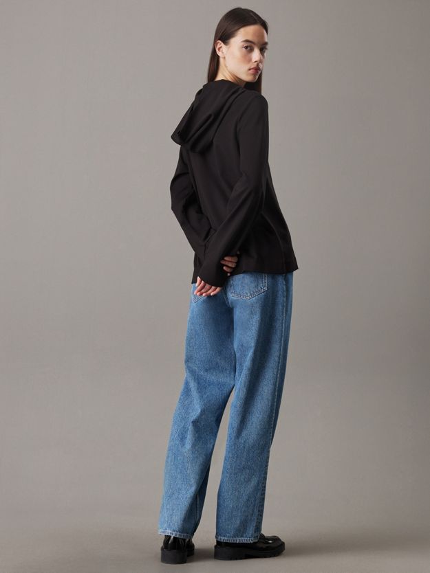 Relaxed Milano Jersey Hoodie