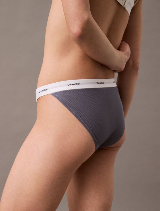 Bikini Briefs - Cotton Stretch Rib
