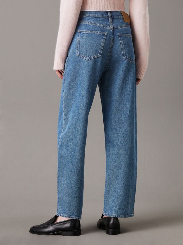 High Rise Barrel Jeans