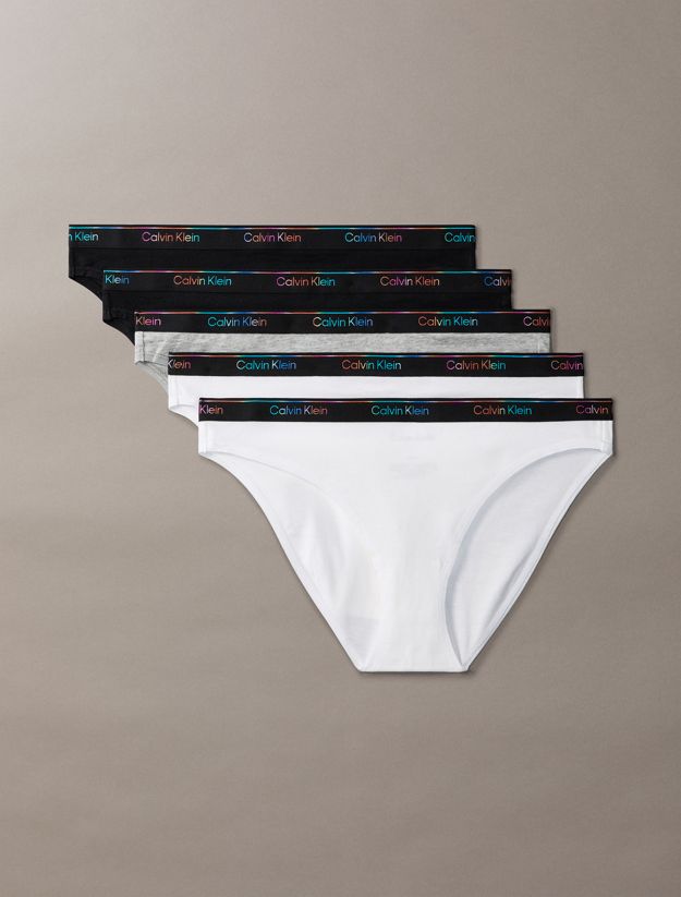 5 Pack Bikini Briefs - Icon Logo