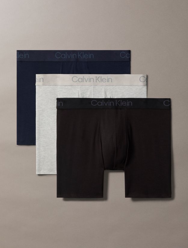 3 Pack Boxer Briefs - Ultra Soft Modal