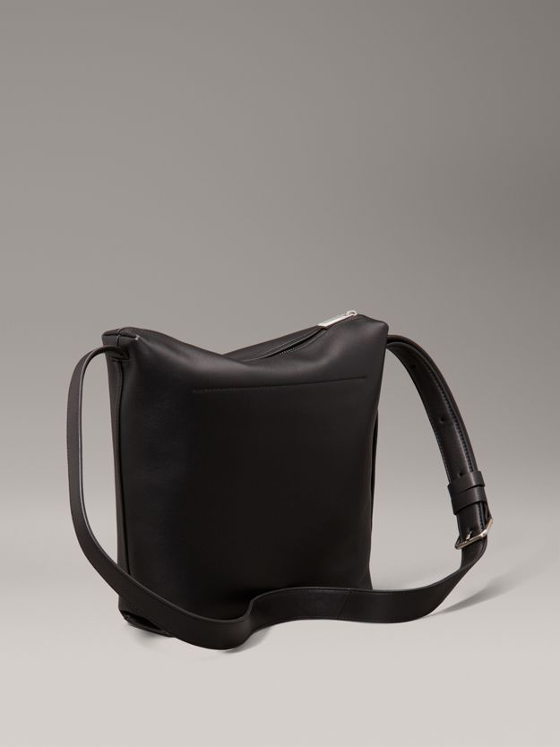 Leather Crossbody Tote Bag