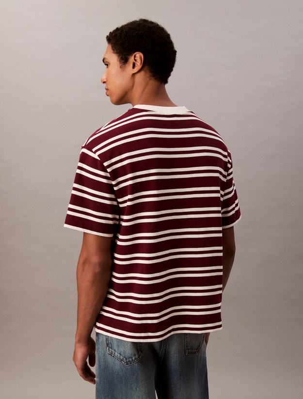 Stripe Jersey Relaxed Tee