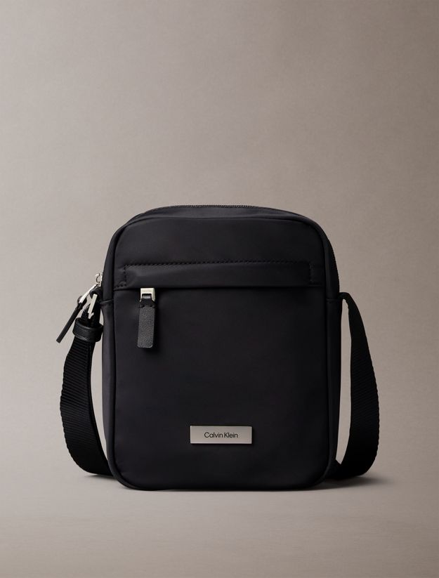 Matte Nylon Reporter Bag