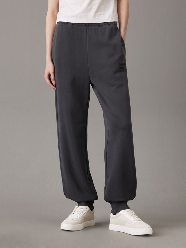 Washed Cotton Terry Joggers