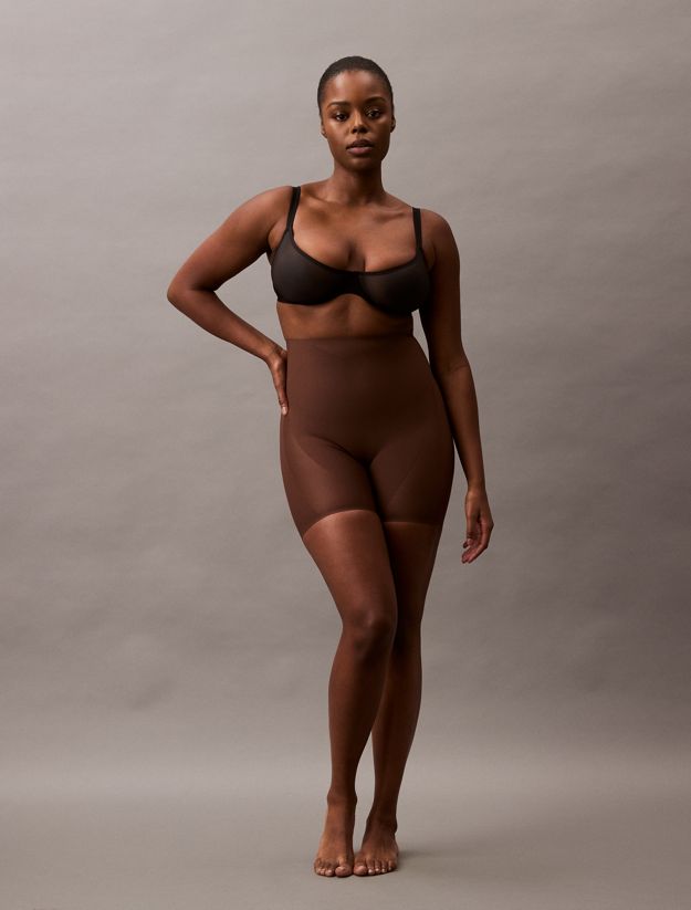 Sculpted Shapewear Shorts - Stay Put Mesh