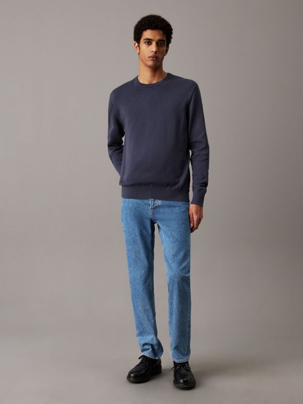 Smooth Cotton Monogram Jumper