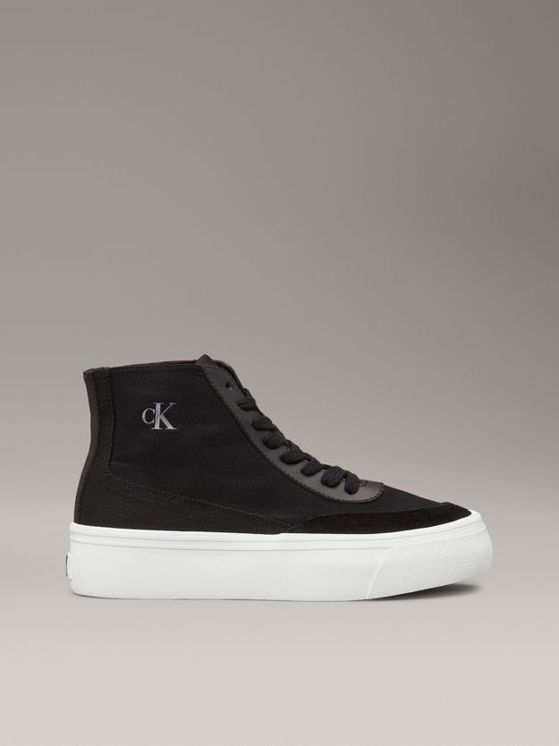 Canvas Platform High-Top Trainers