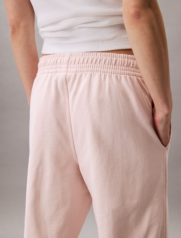 Cotton Terry Monogram Joggers