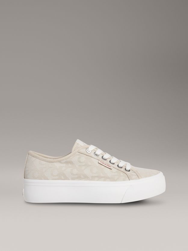 Logo Jacquard Platform Trainers