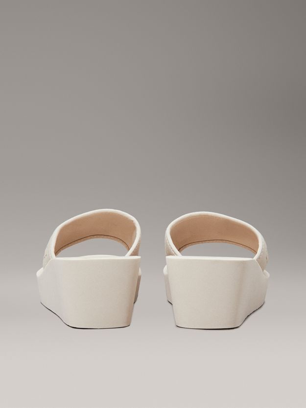 Canvas Platform Wedge Sliders