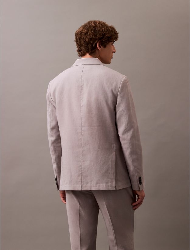 Relaxed Travel Linen Blazer