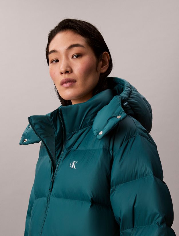 Hooded Down Puffer Coat