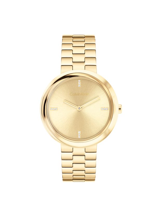 Twisted Bezel Bracelet Watch