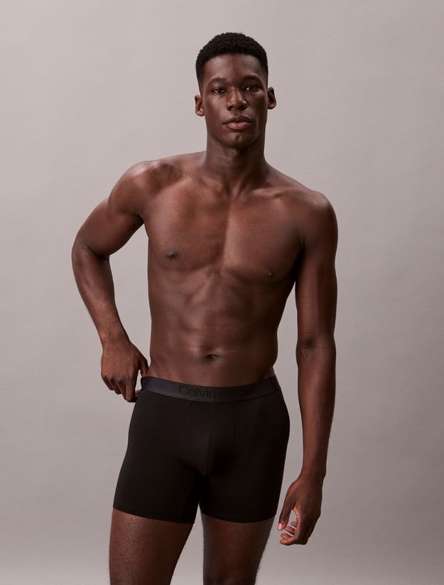 3 Pack Boxer Briefs - CK Black