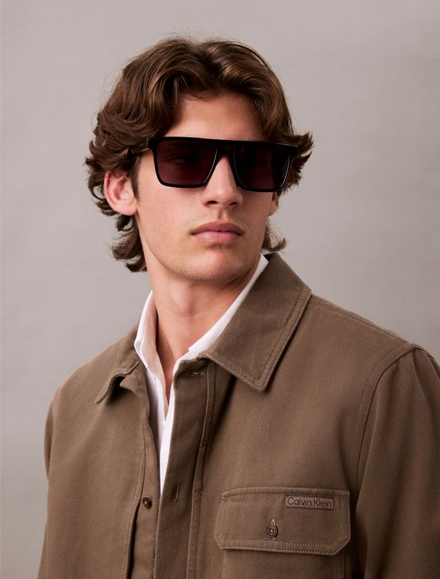 Modified Rectangle Sunglasses CK25501S