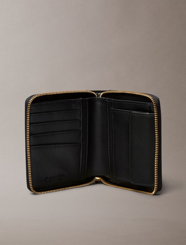 Leather Zip Wallet