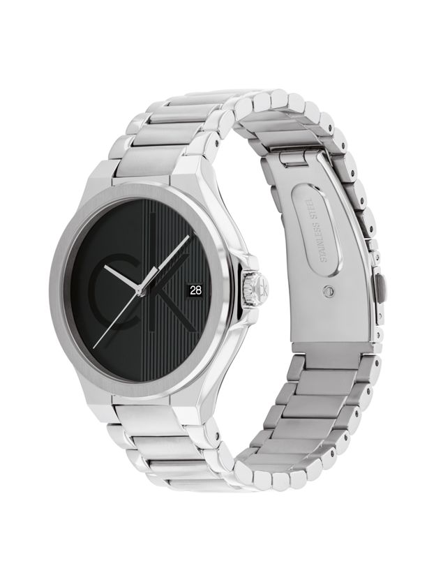 Stainless Steel Bracelet Monogram Watch