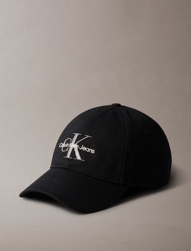 Embroidered Monogram Logo Baseball Cap