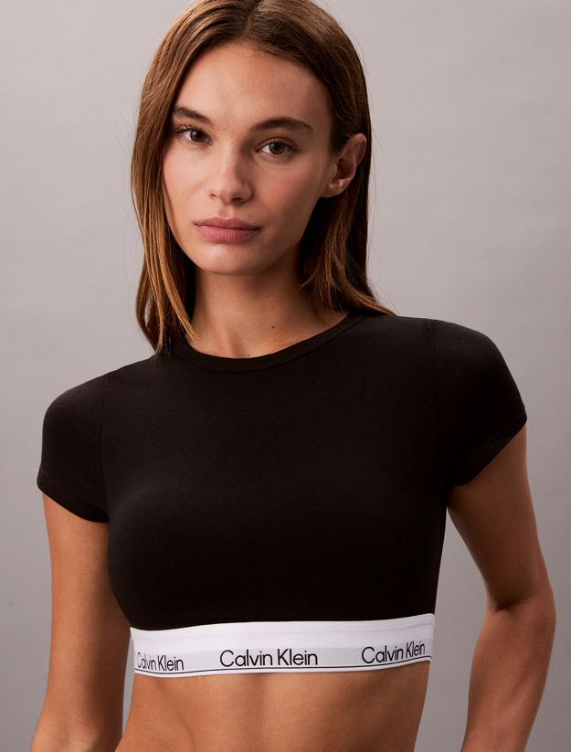 T-Shirt Bralette - Icon Cotton Modal