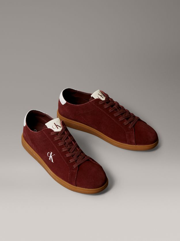 Suede Low Profile Trainers