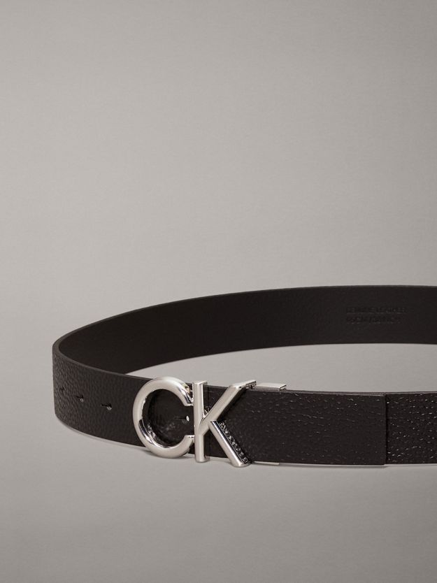 Leather Logo Belt