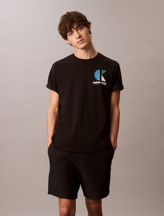 Cotton Terry Jogger Shorts