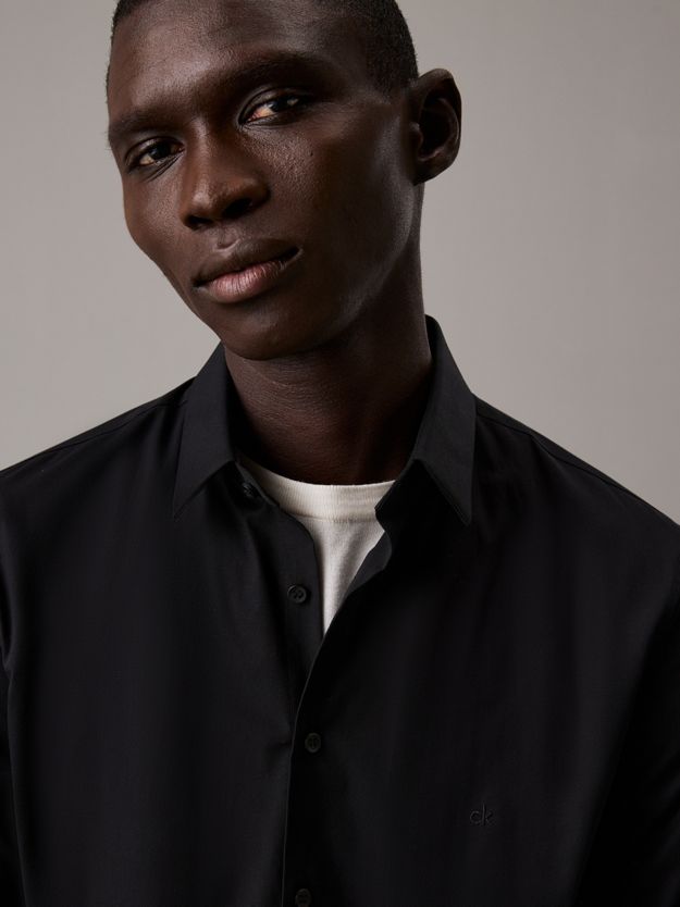 Extra Slim Poplin Dress Shirt