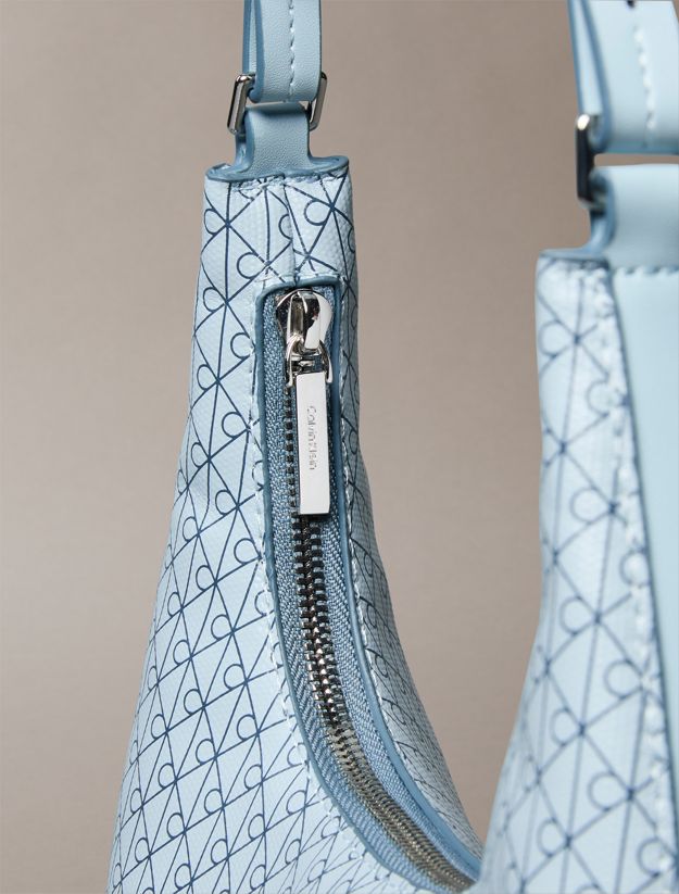Allover Monogram Logo Shoulder Bag