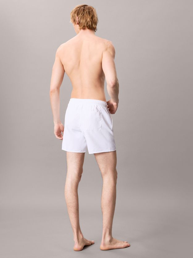 Medium Drawstring Swim Shorts - CK Monogram