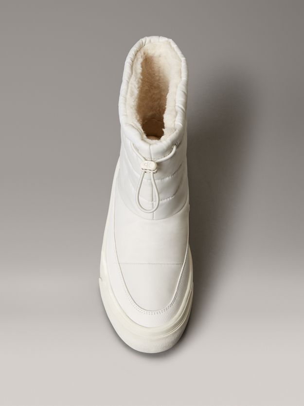 Warm Sherpa Platform Snowboots