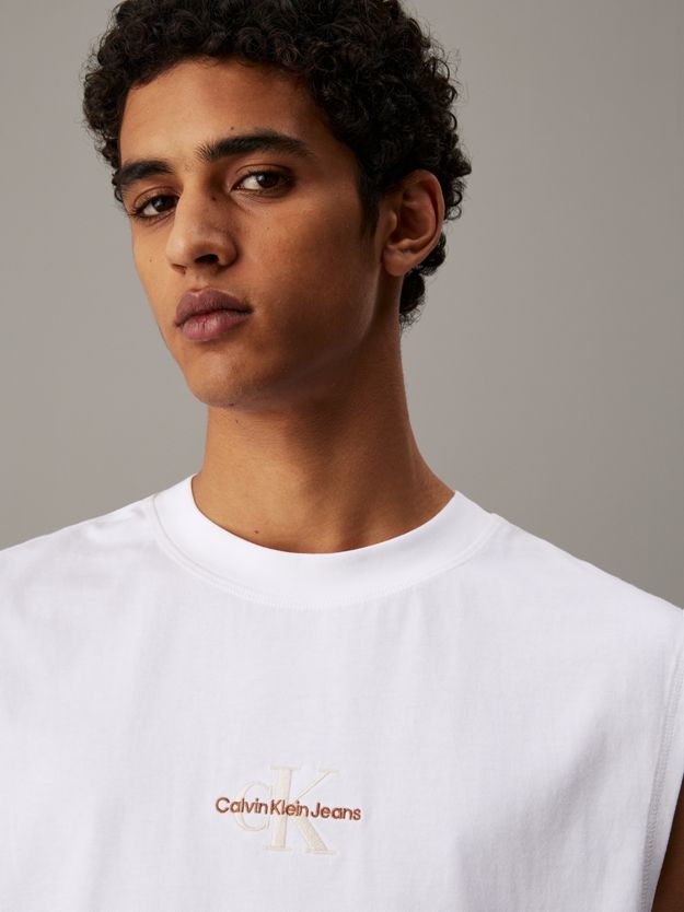 Relaxed Monogram Tank Top