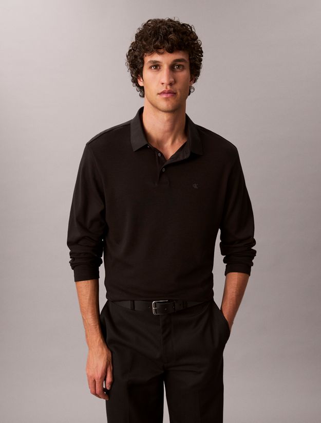 Long Sleeve Polo Shirt