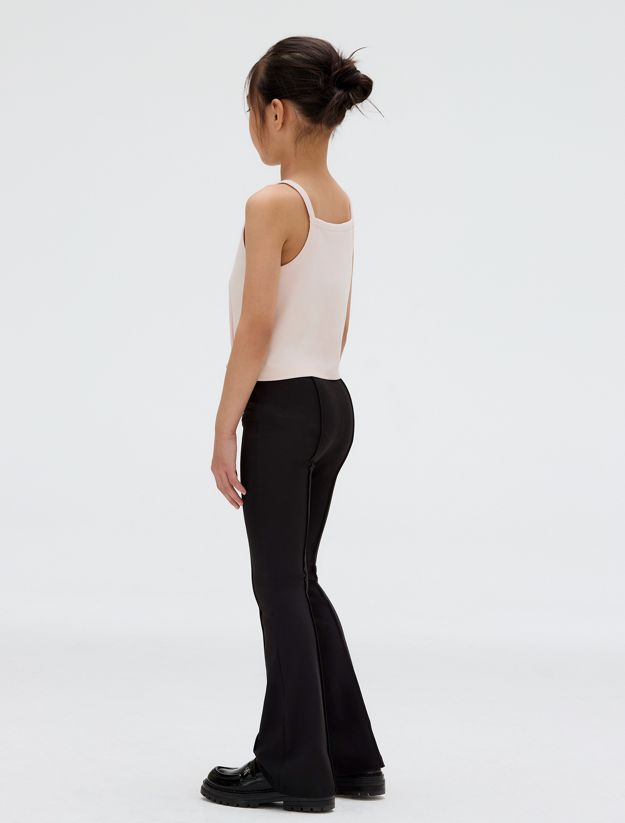 Flared Punto Milano Trousers
